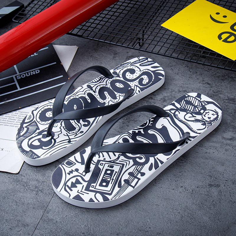 Wholesale PVC Non-slip Lightweight Flip-flops